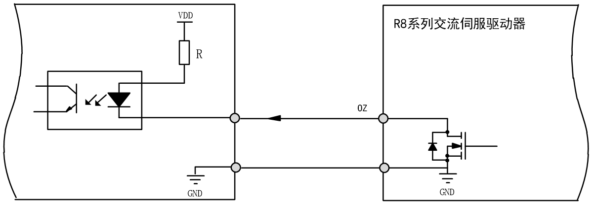 R8 servo manual figure