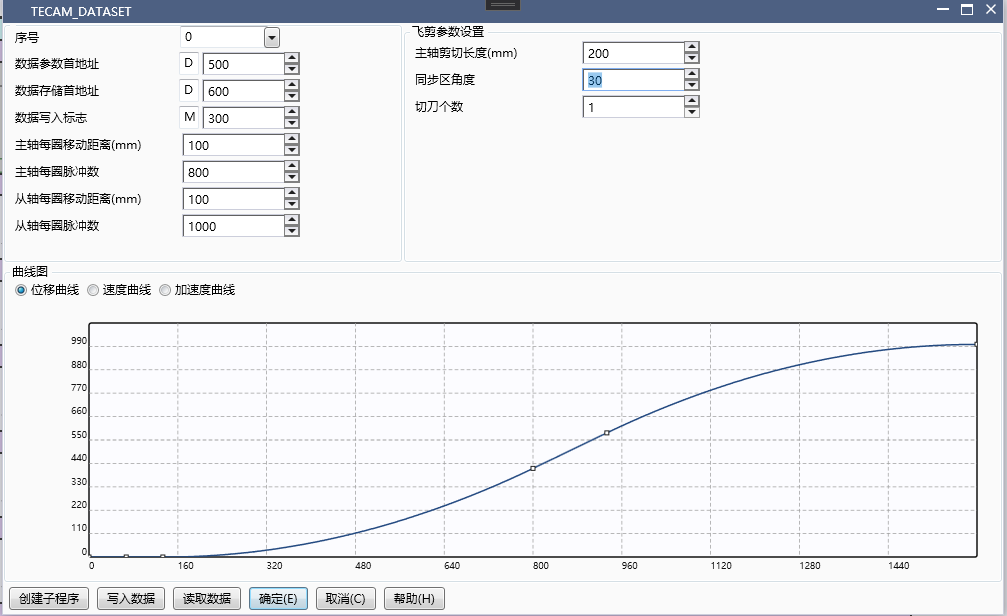  Flying Clipper Parameter Settings
