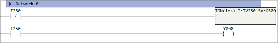 1ms Timer * * Error * * # Usage