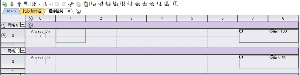 figure 1.1 program editor